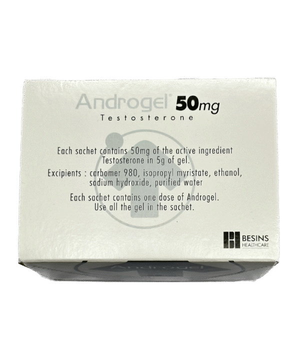 昂斯妥凝膠 Androgel 50mg  男性荷爾蒙補充療法專用 台灣現貨正品 - Image 2